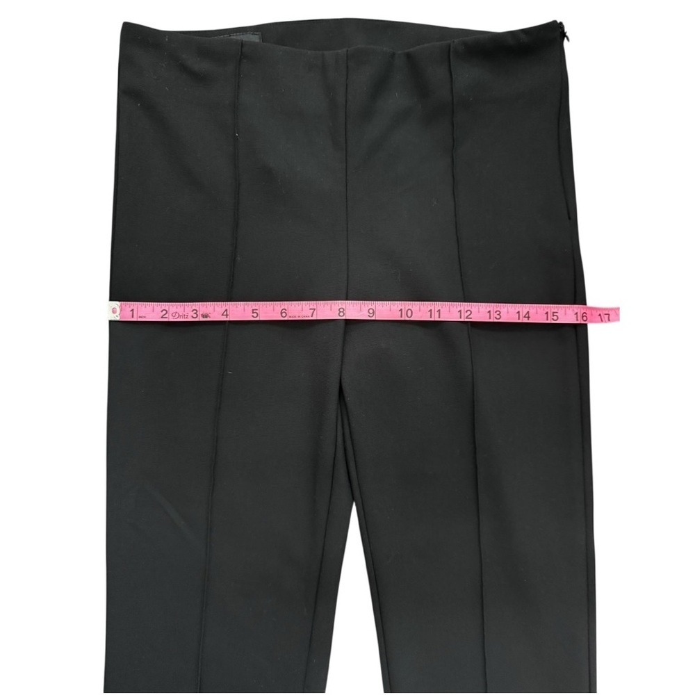 ZARA High Waist Slit Leggings Pants Black Size M NWT - Picture 5 of 7